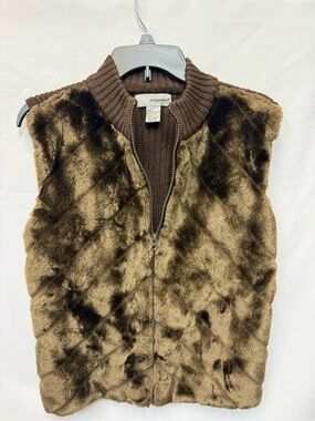 Designers Originals Faux Fur Vest Womens S